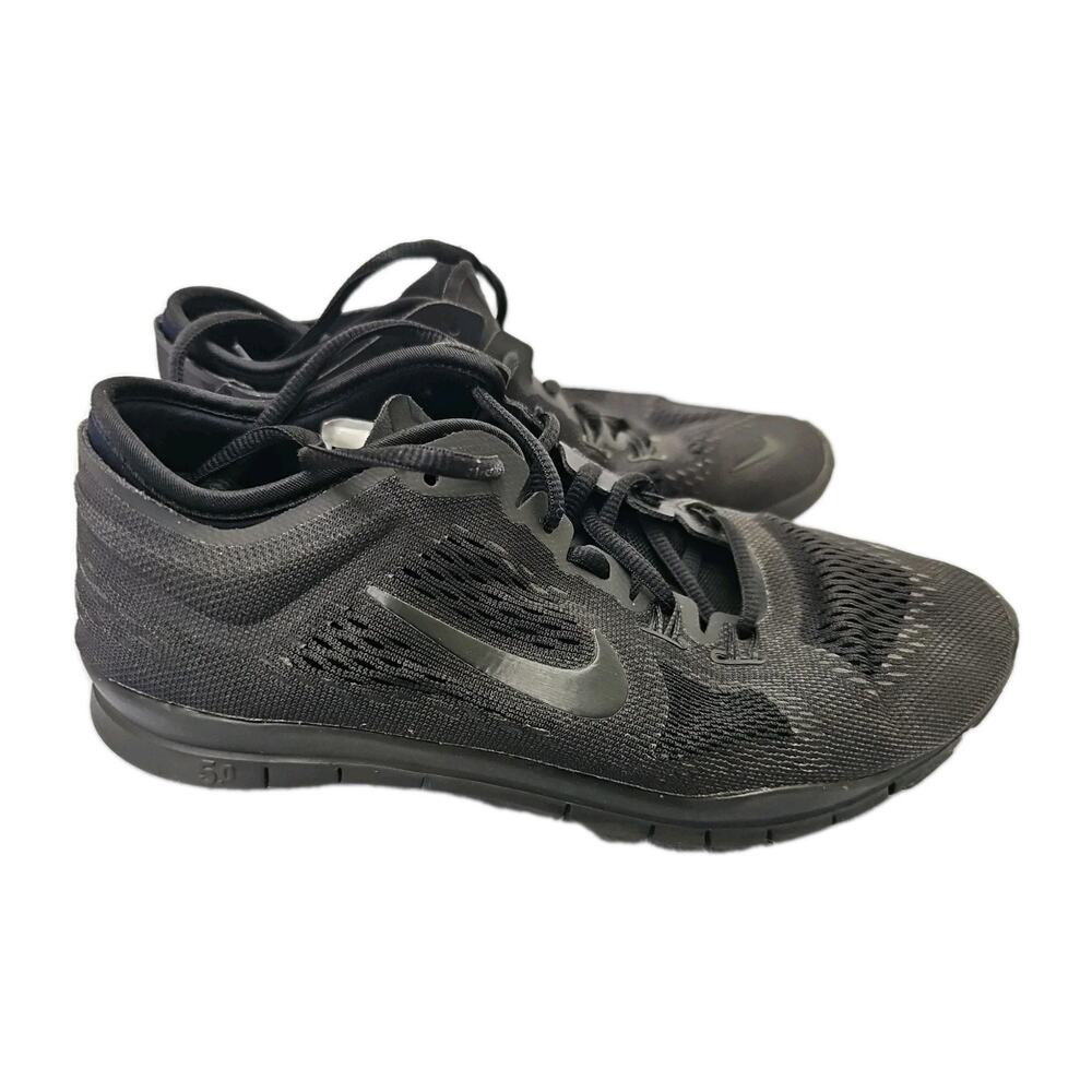 Nike Free TR FIT 4 Black Training Crossfit Running Shoes Sz 7.5 Sneakers Mesh